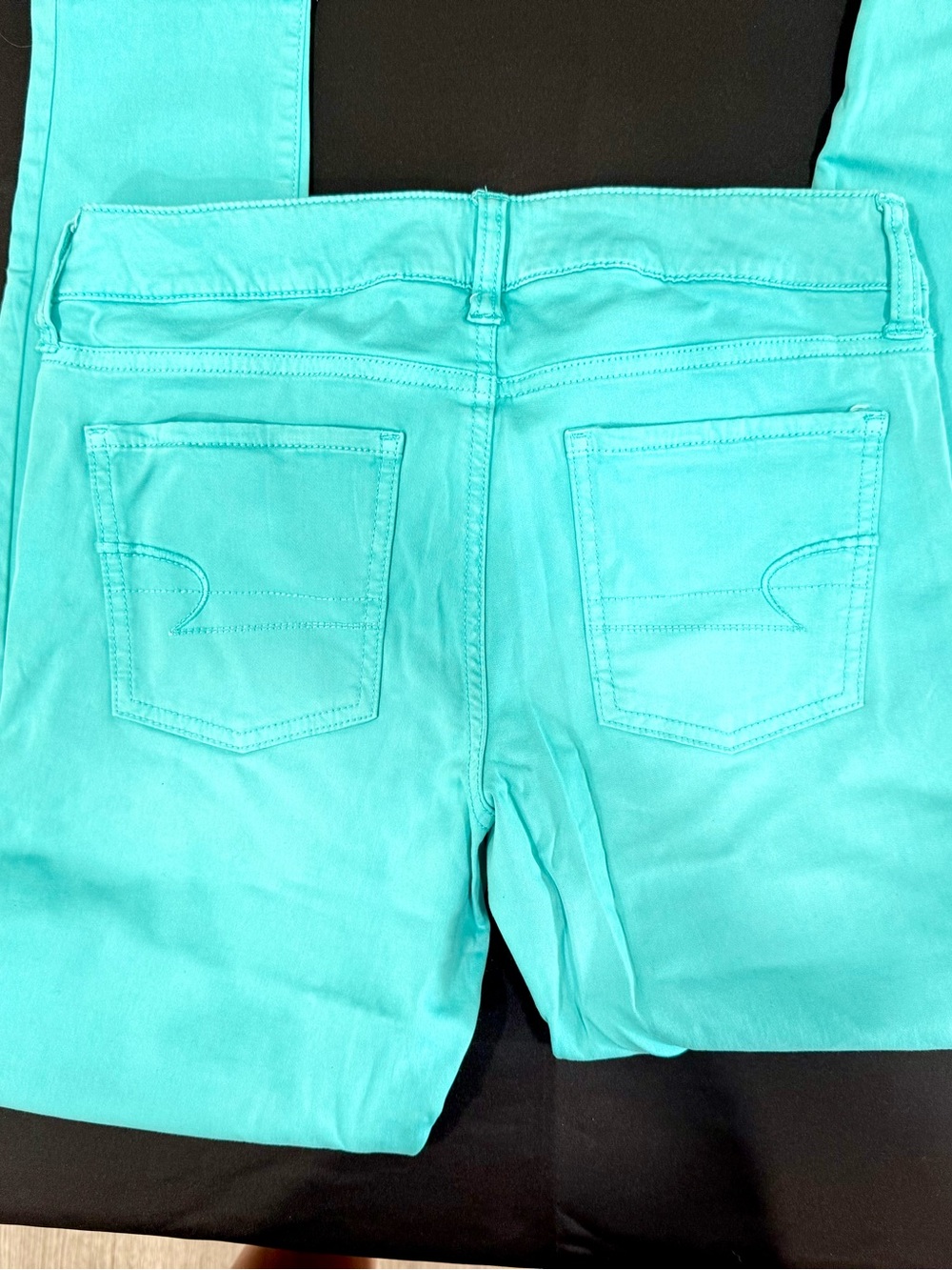 American Eagle Outfitters Turquoise Skinny Jeggings